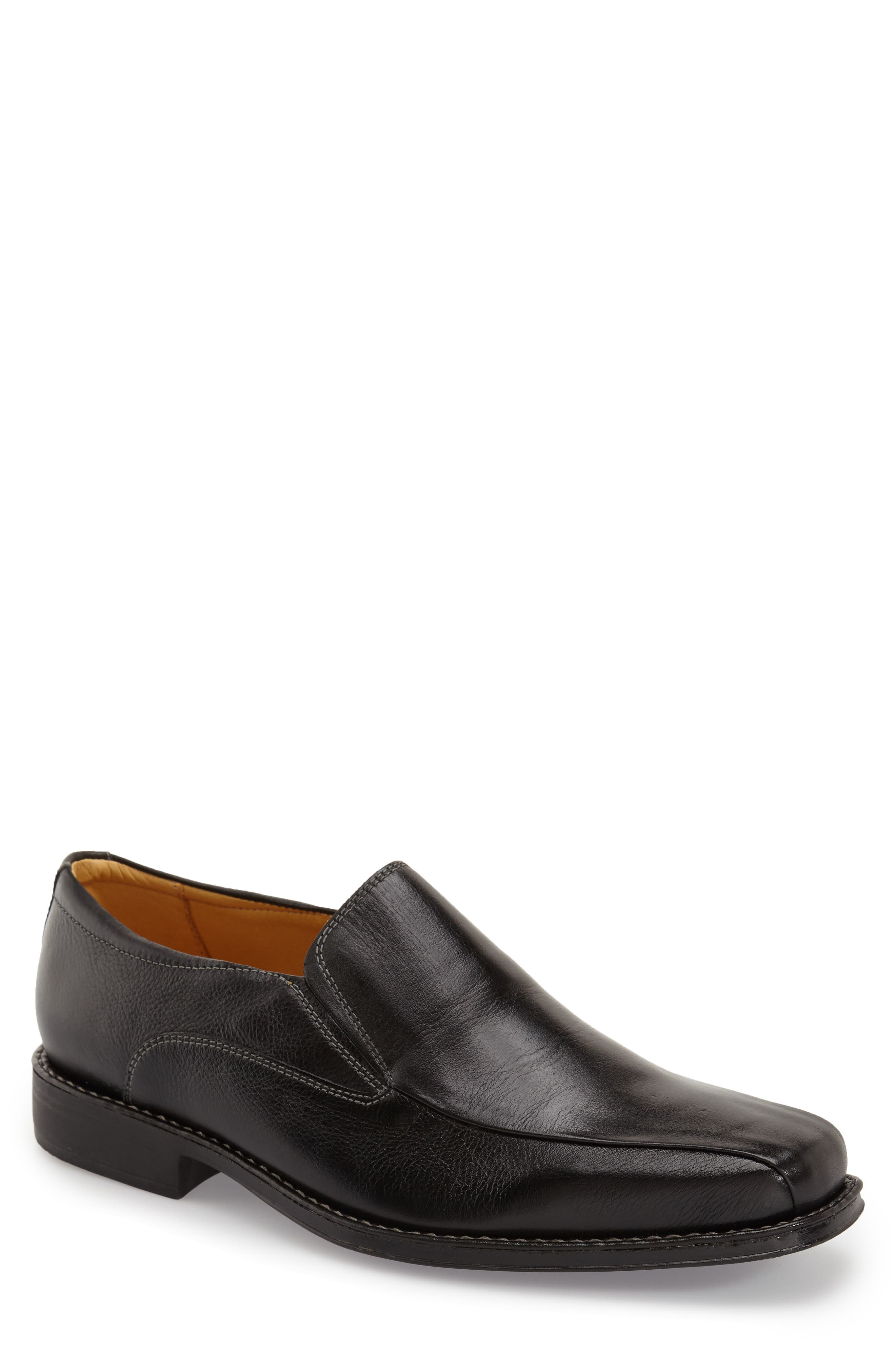 'Jacobs Venetian' Slip-On, Alternate, color, BLACK/ BLACK