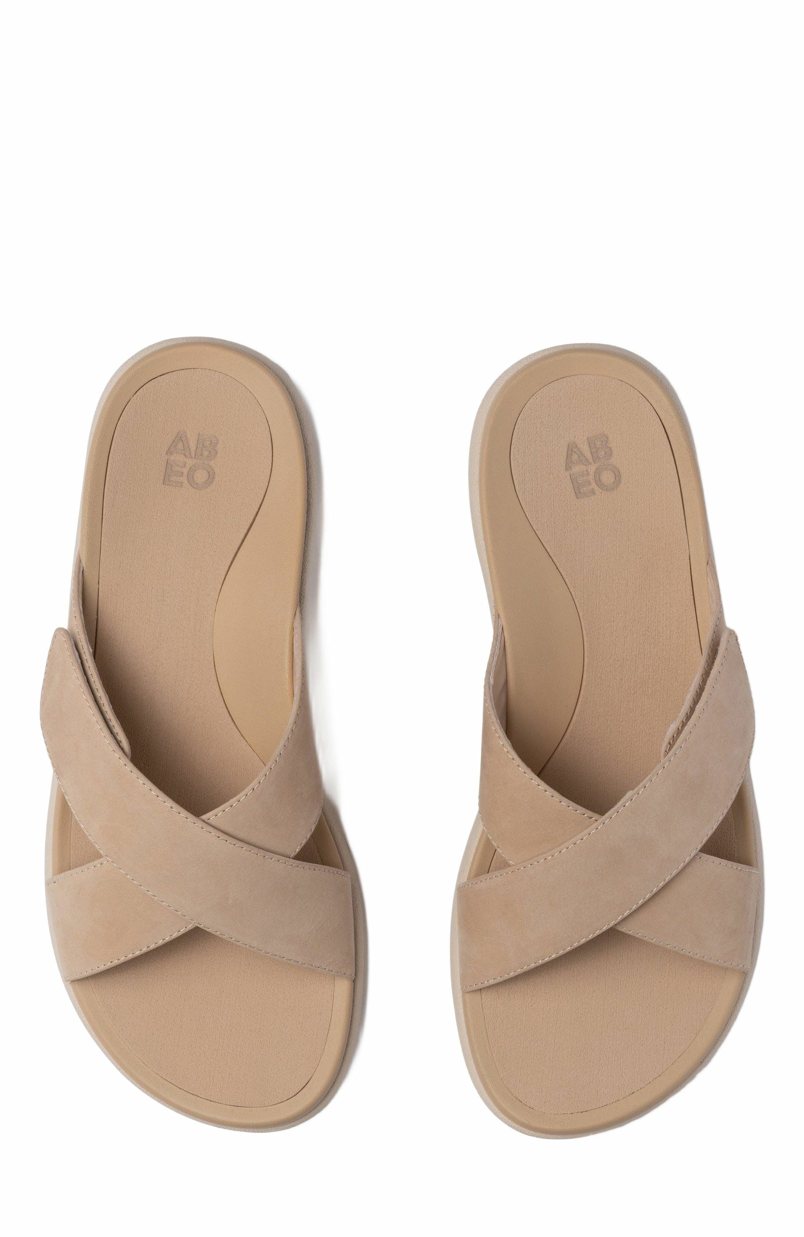 Laguna Slide, Alternate, color, Sand Leather - Regular