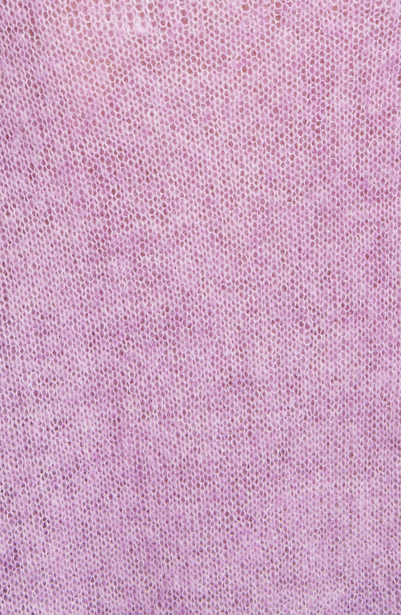 Givenchy x Josh Smith Oversize Mohair Blend Graphic Sweater, Alternate, color, 