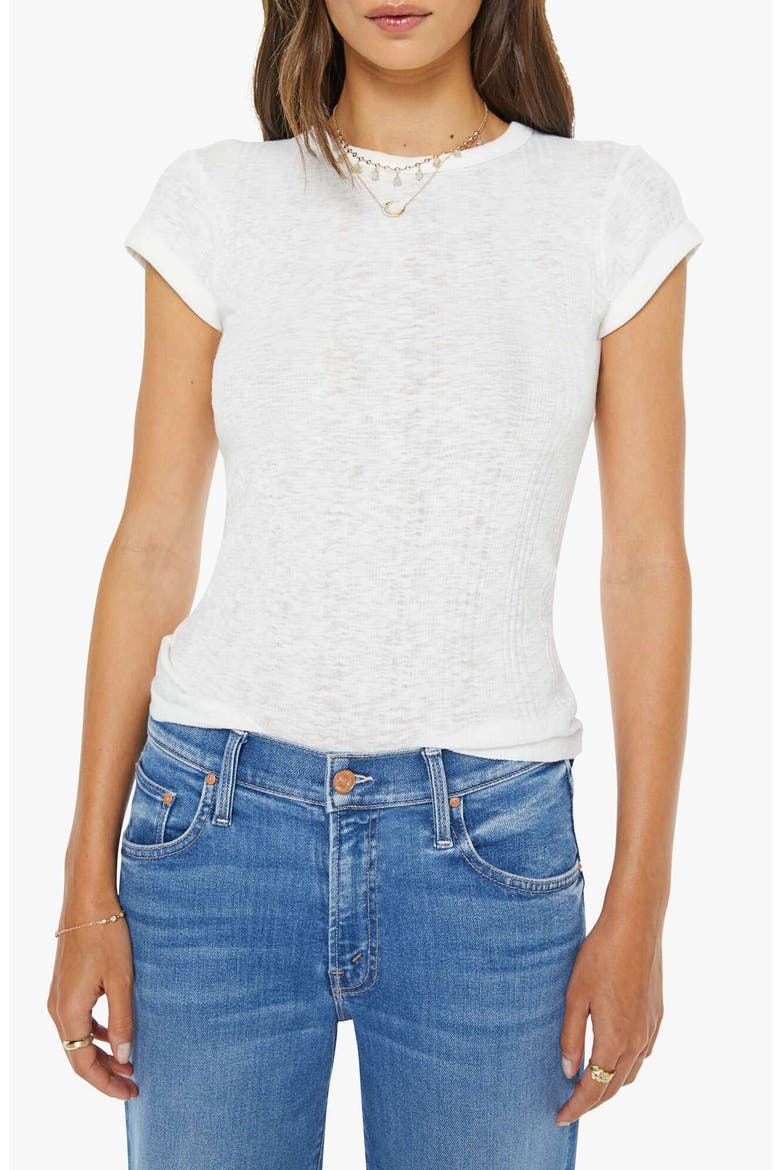 The Itty Bitty Cotton Tee, Main, color, FLUFF