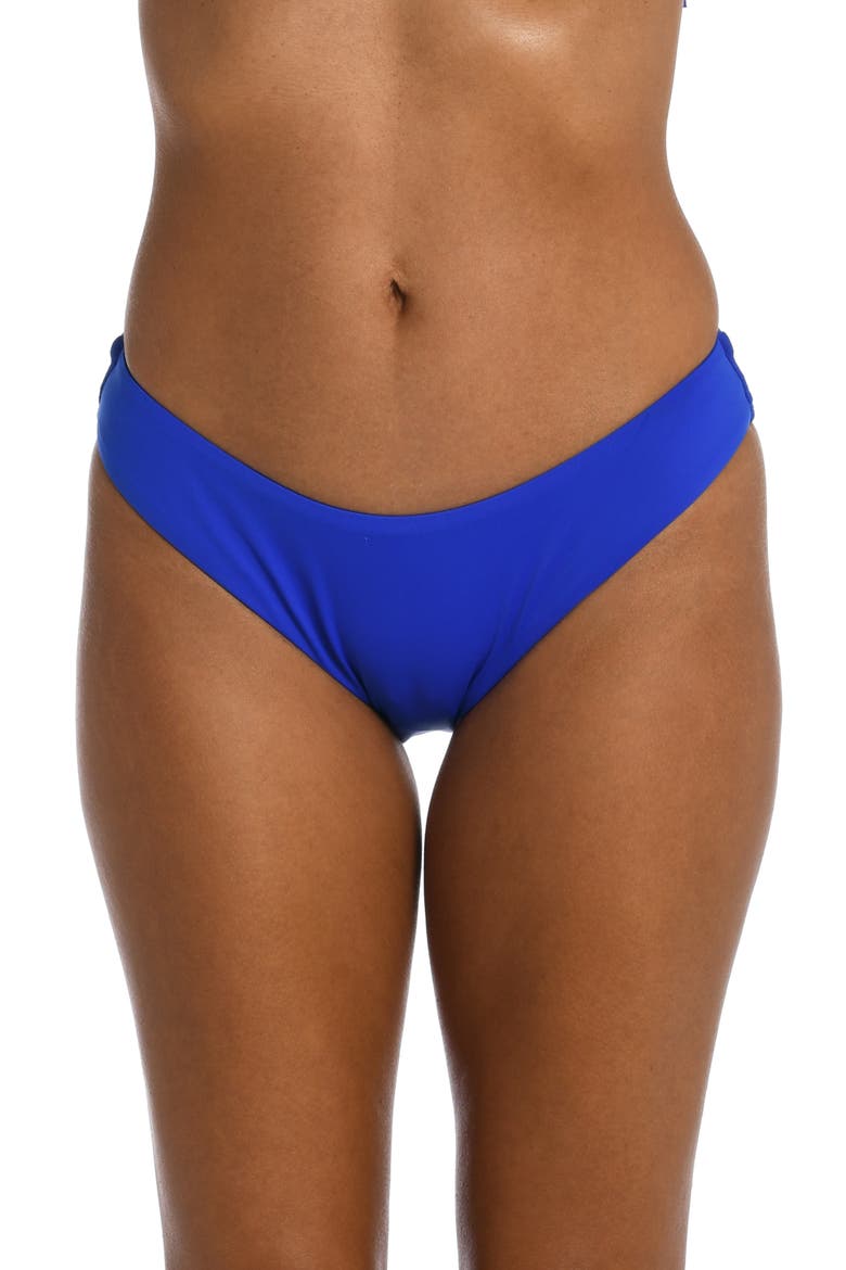 Island Goddess Scoop Bikini Bottoms, Main, color, SAPPHIRE