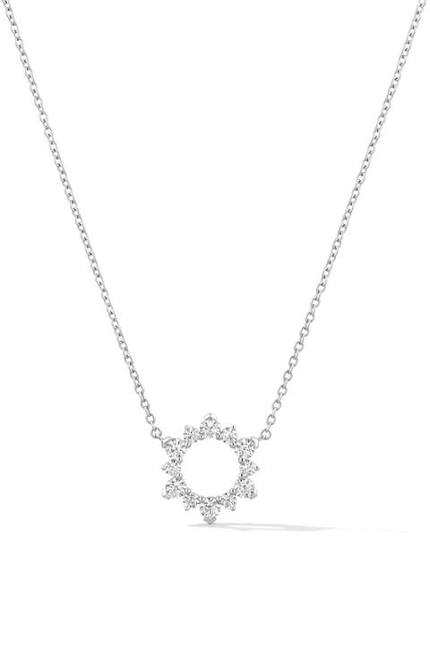 Aerial Eclipse Pendant Necklace