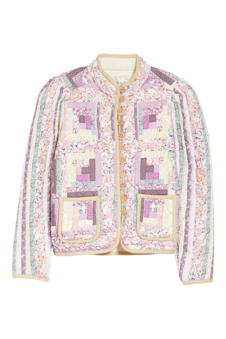 Naya Quilted Jacket, Alternate, color, MULTI