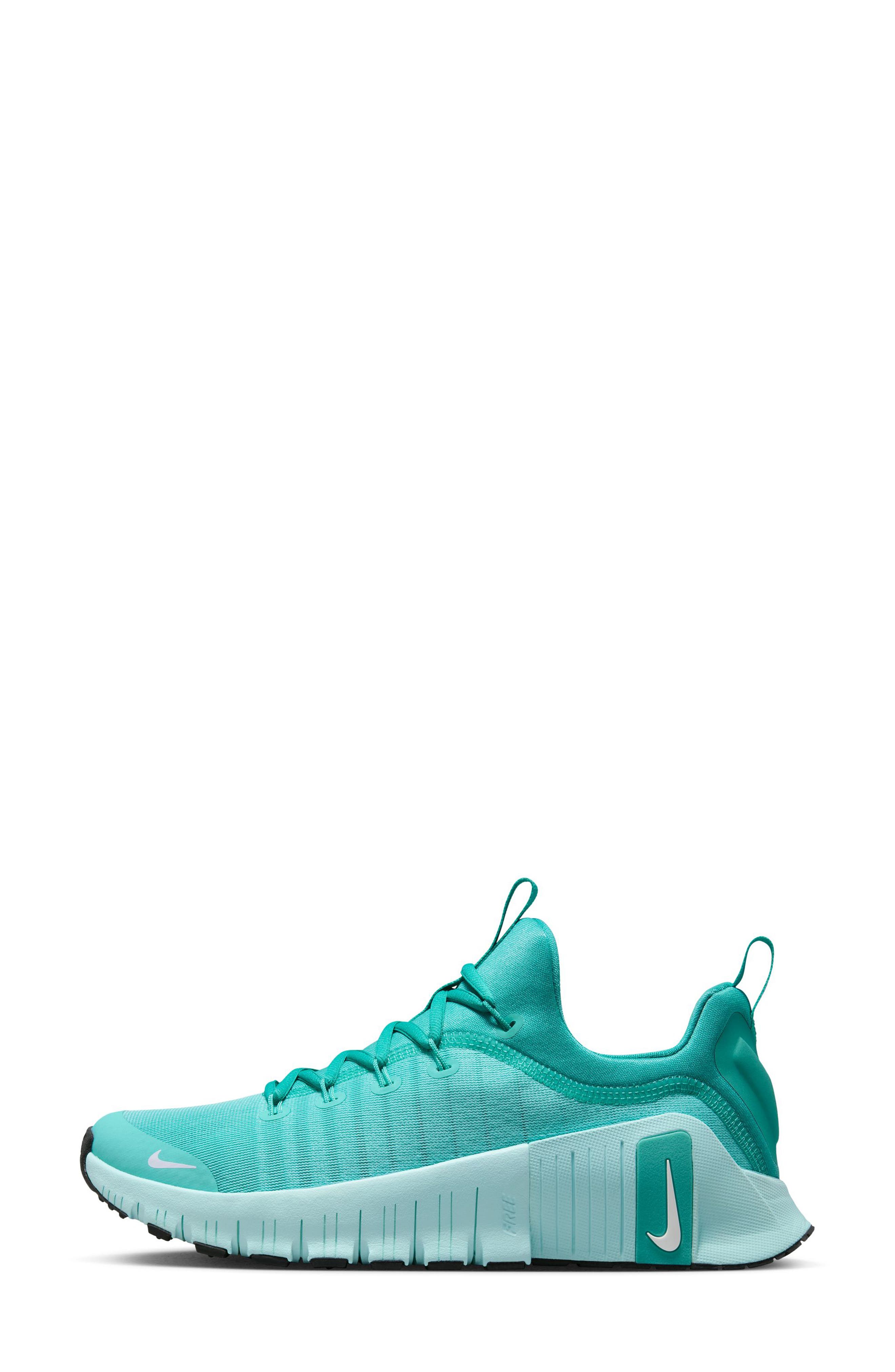 Nike Free Metcon 6 Training Shoe, Alternate, color, Turquoise/ White/ Teal