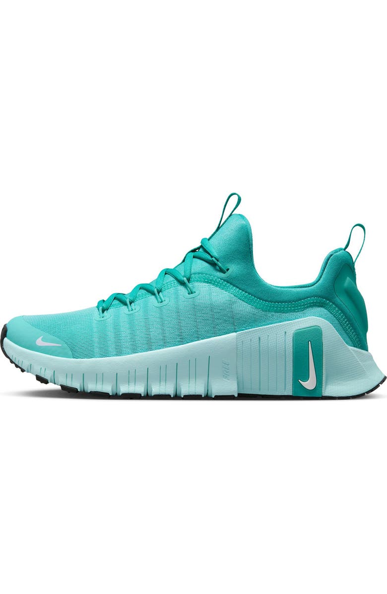 Nike Free Metcon 6 Training Shoe, Alternate, color, Turquoise/ White/ Teal