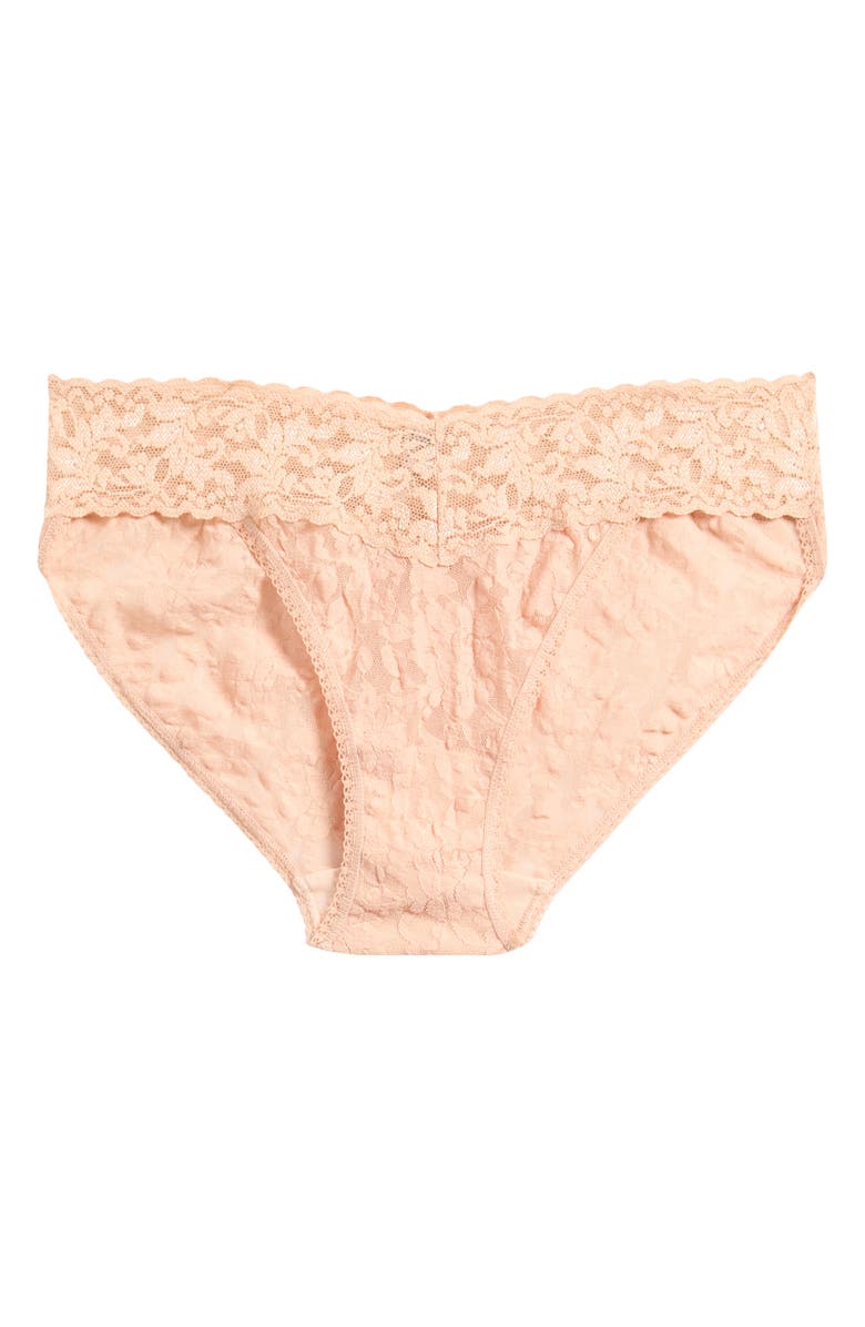 Hanky Panky Signature Lace Bikini, Alternate, color, Honey