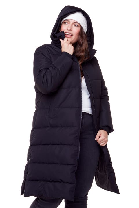 KLUANE PLUS SIZE - Vegan Down Ultra Long Winter Parka