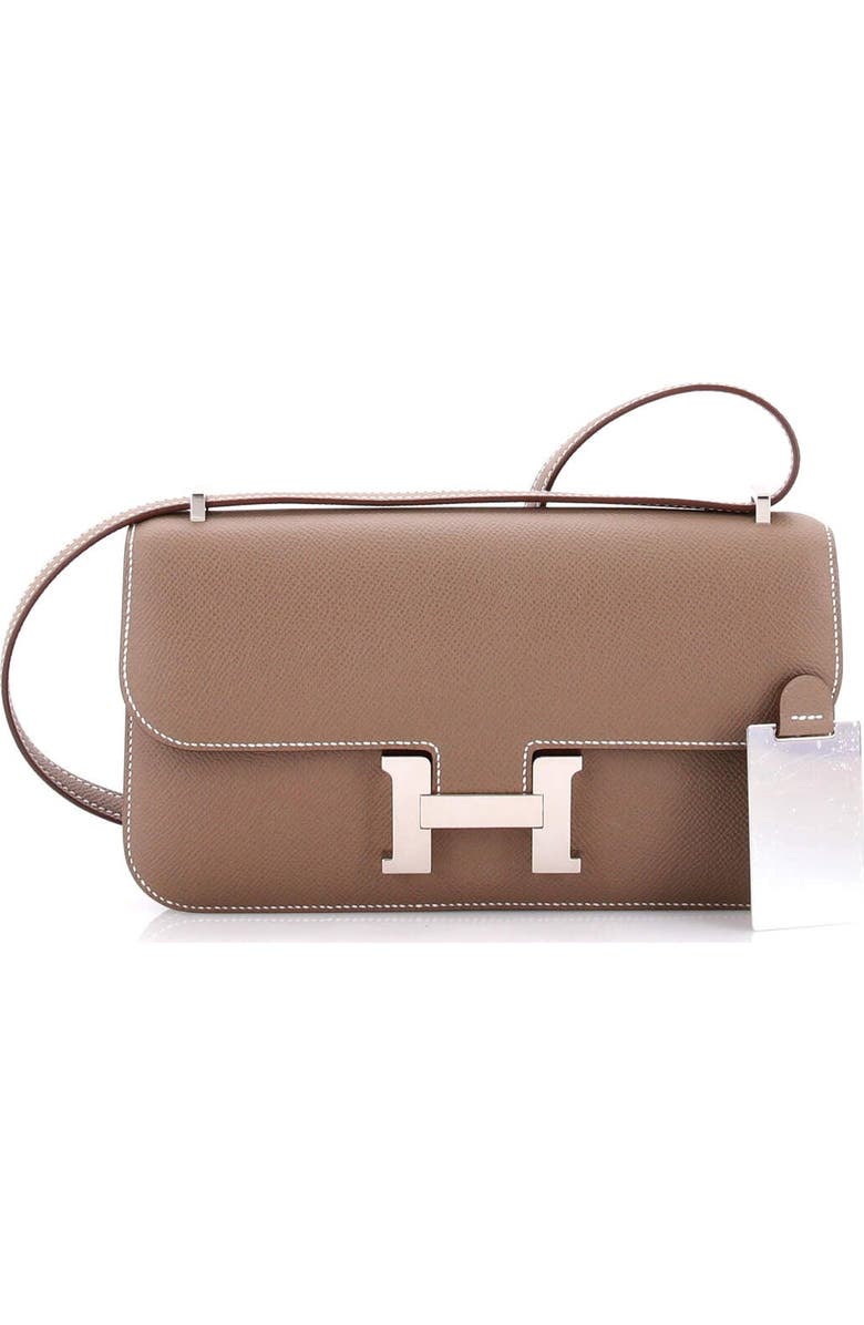 Pre-Owned Hermes Constance Elan NM Bag Epsom 25, Alternate, color, Etoupe