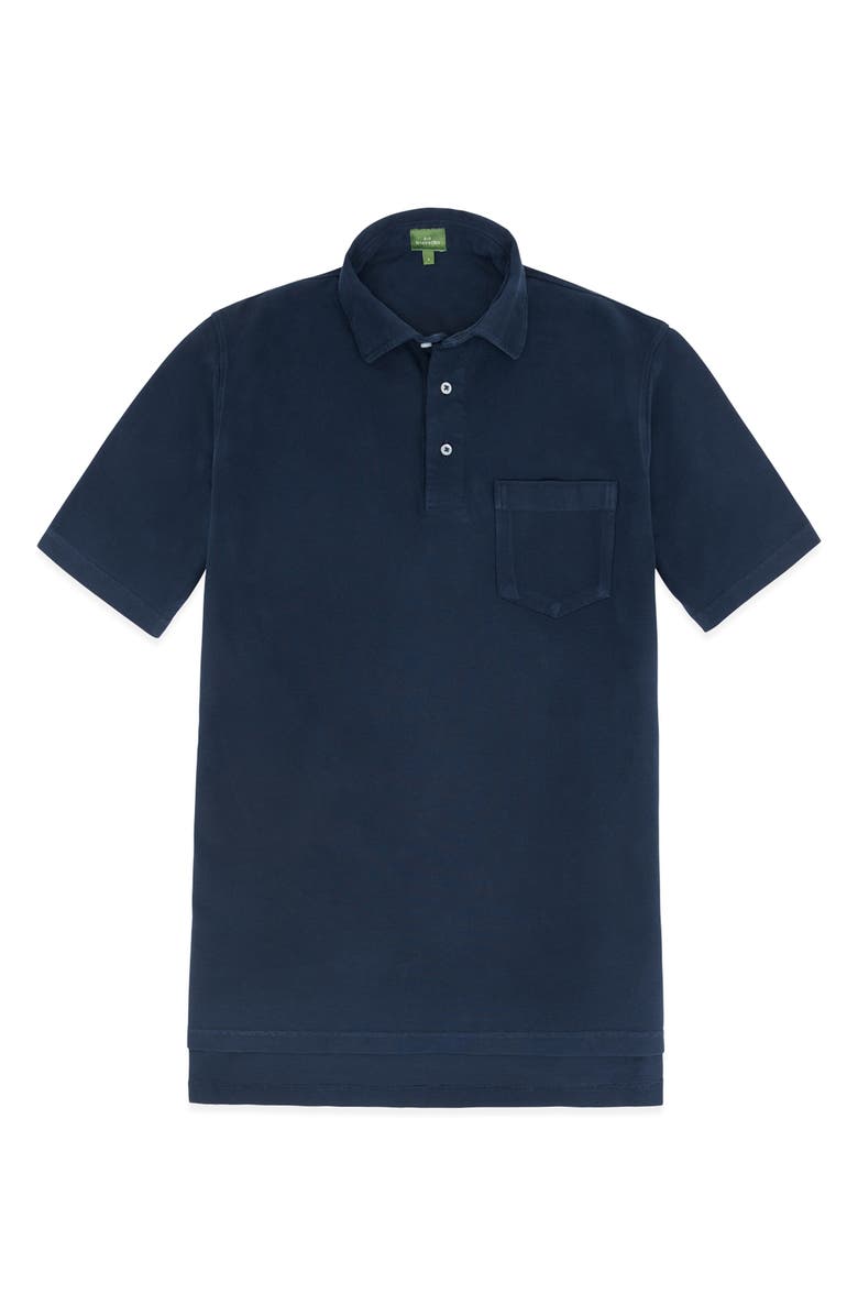 Sid Mashburn Pima Cotton Piqué Polo, Alternate, color, Navy Pique
