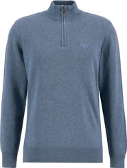 Barbour Cotton Half Zip Sweater