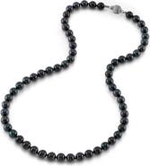 The Pearl Source Japanese Akoya Pearl Necklace 6.5-7mm