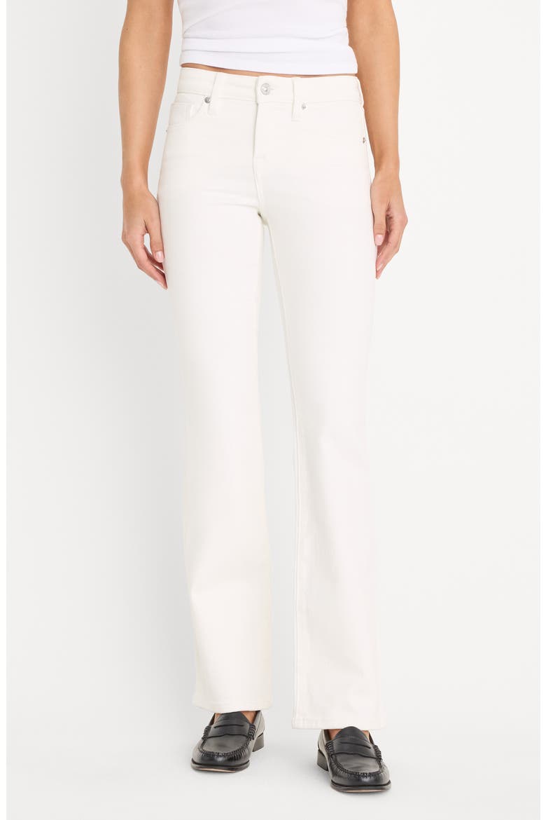 Good Low Rise Bootcut Jeans, Main, color, WHITE001