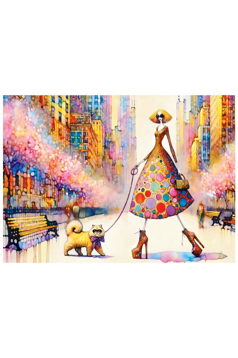 Glamour Paws 1000 Piece Jigsaw Puzzle, Alternate, color, Multicolor