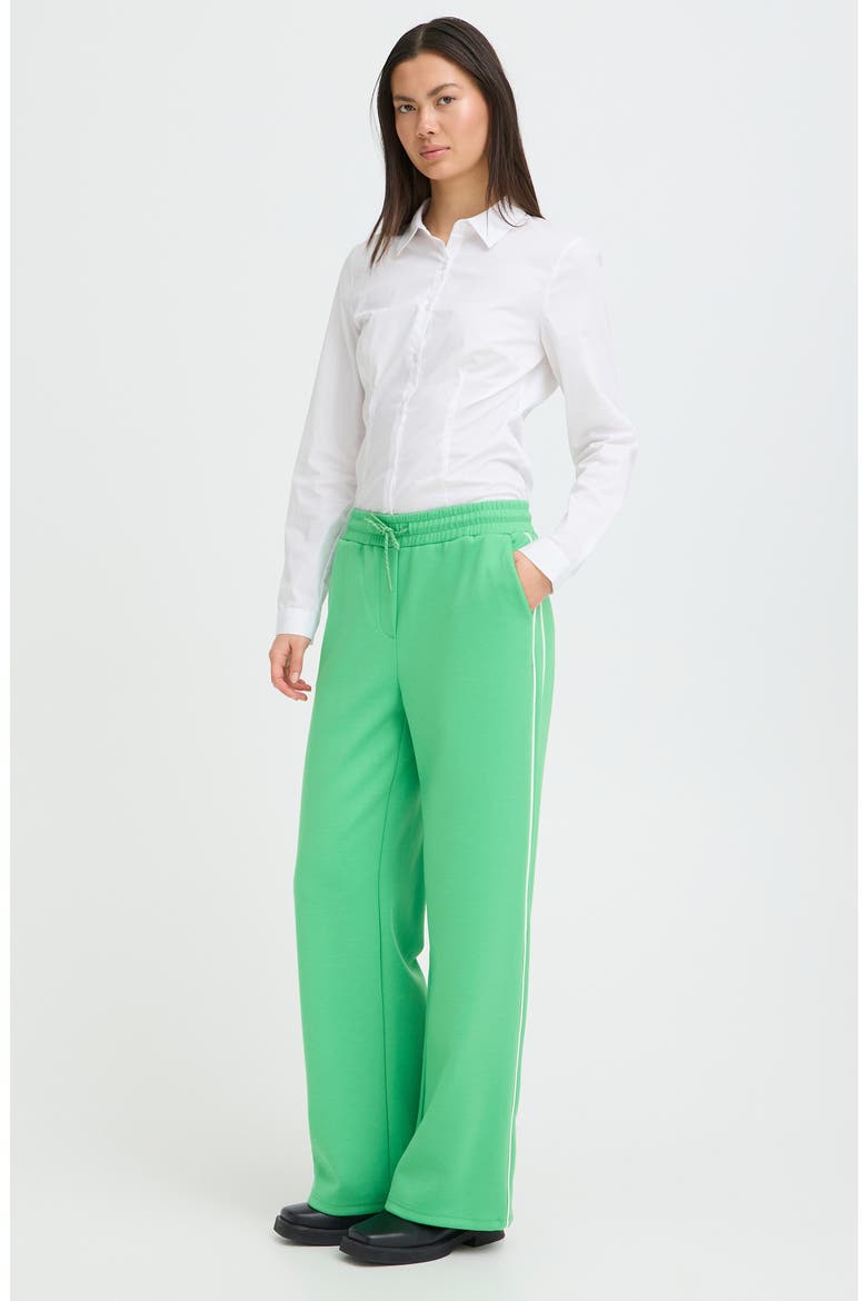 Ihkate Wide Leg Sweatpants, Alternate, color, KELLY GREEN