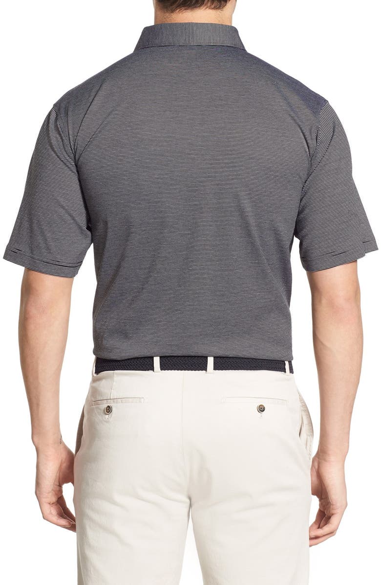 Peter Millar 'Finch's Stripe' Egyptian Cotton Lisle Polo, Alternate, color, 
