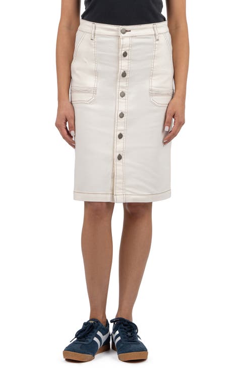Women's Cotton Blend Skirts | Nordstrom