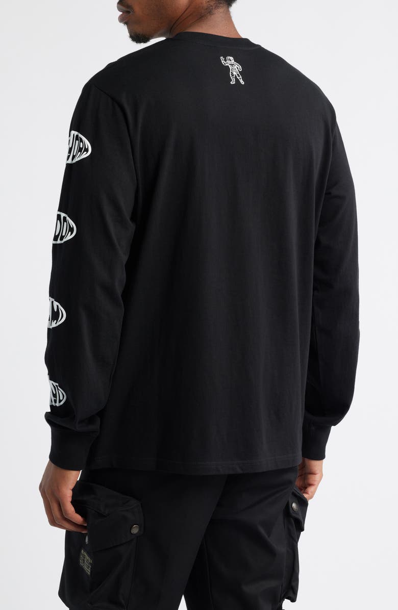 Billionaire Boys Club Heart Mind Dance Long Sleeve Graphic T-Shirt, Alternate, color, Black