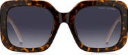 Marc Jacobs 53mm Square Sunglasses