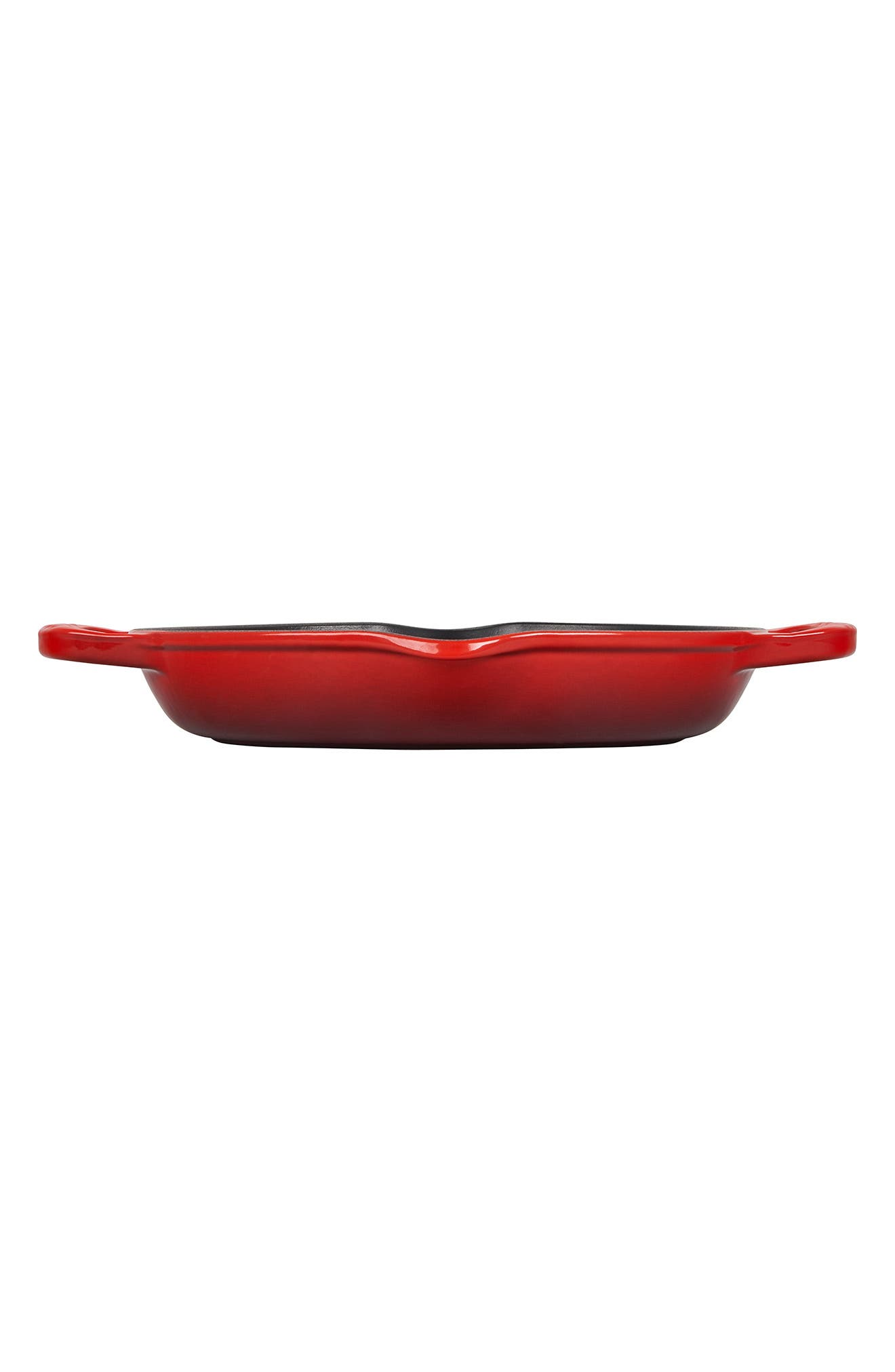 Le Creuset Enameled Cast Iron Signature Deep Round Grill - Thumbnail 4