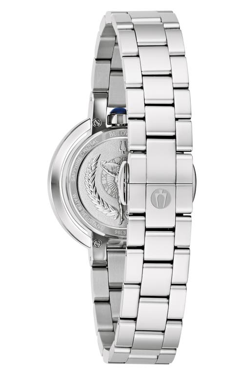 Bulova Rubaiyat Bracelet Watch, 30.5mm In Silverone