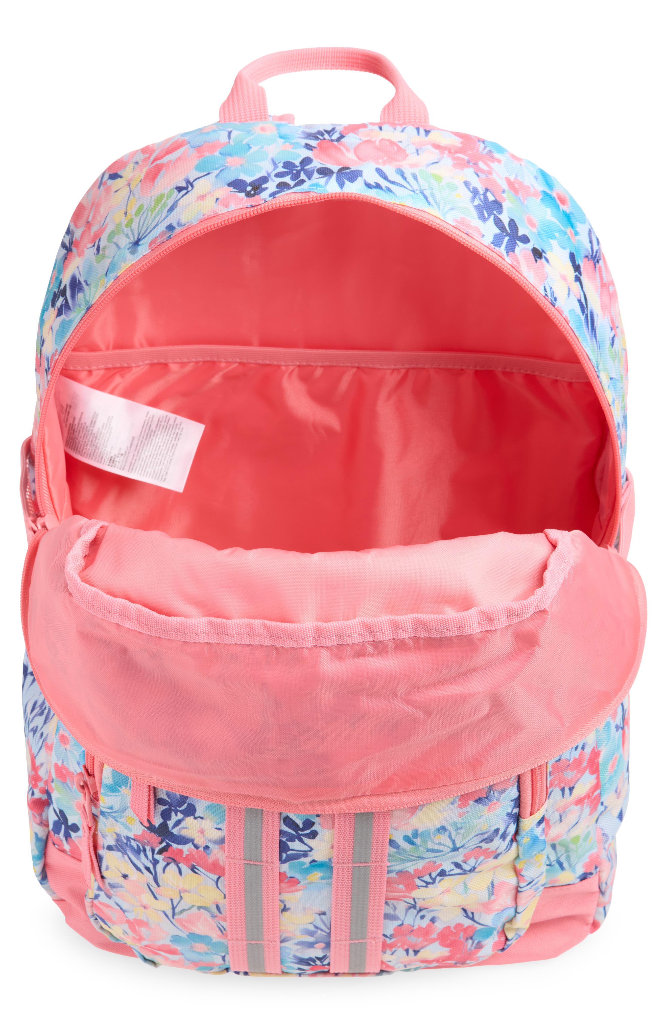 Kids' Recess Canvas Backpack, Alternate, color, SUNSET CORAL