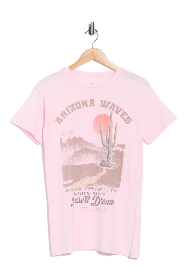 Arizona Cotton Graphic T-Shirt, Alternate, color, PINK PIGMENT