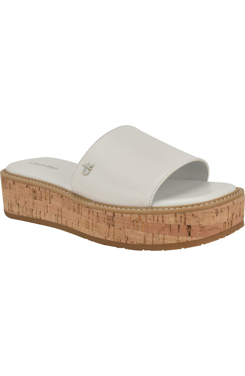 Calvin Klein Arzelia Platform Sandal, Main, color,