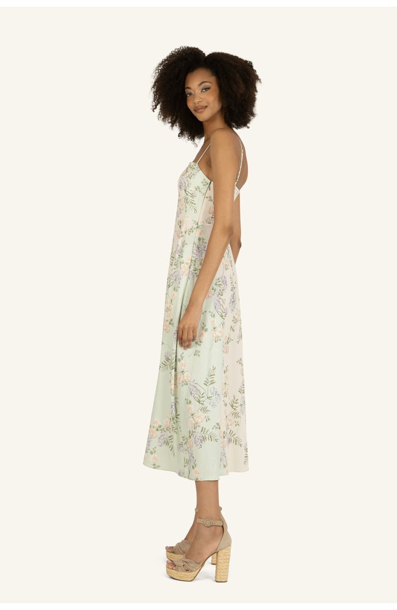 Super Natural by Secret Mission Sue Dress, Alternate, color, Pastel Floral Road Print