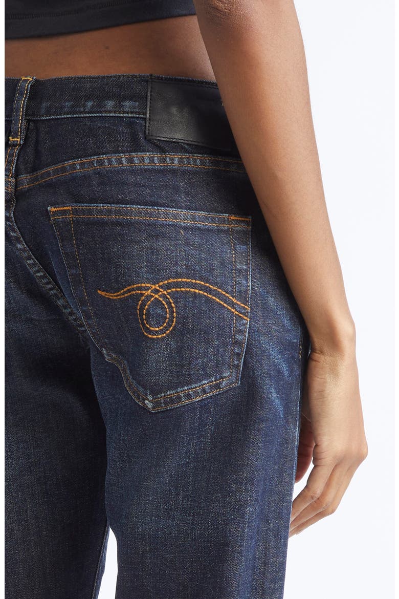 Boyfriend Straight Leg Jeans, Alternate, color, AVERY INDIGO