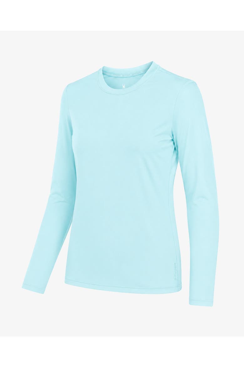 Women Sunbeam Long Sleeve Tee, Alternate, color, Caspian sea