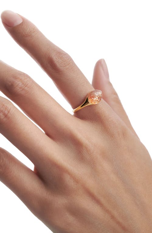 Pdpaola Sunstone Bay Ring In Sunstone