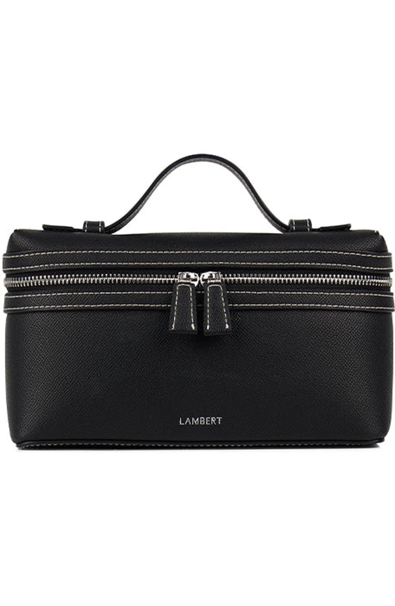 Lambert Elane - Vegan Leather Handbag, Main, color, Black