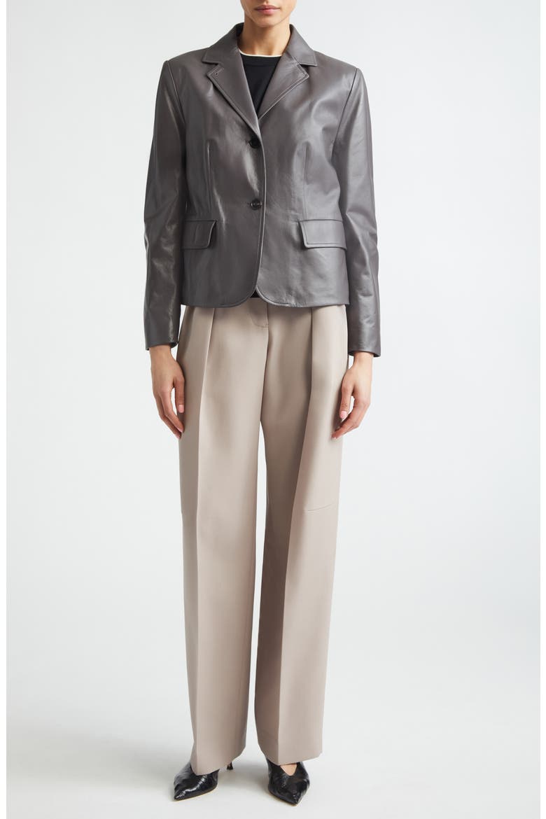Relaxed Pleated Utility Pants, Alternate, color, MAUVE
