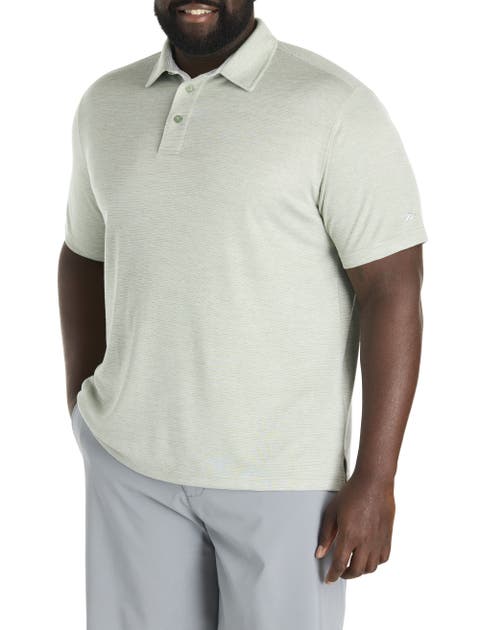Big & Tall Performance Textured Polo Shirt