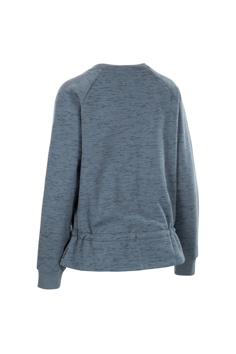 Gretta Marl Round Neck Sweatshirt, Alternate, color, Pewter
