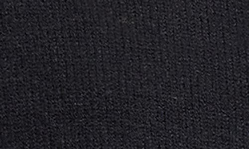 Good American Cropped Crewneck Sweatshirt In Black
