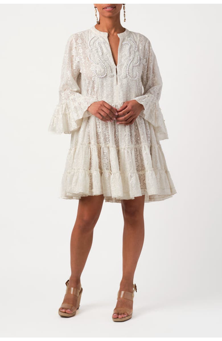 Calypso St. Barth Molly Dress, Main, color, White