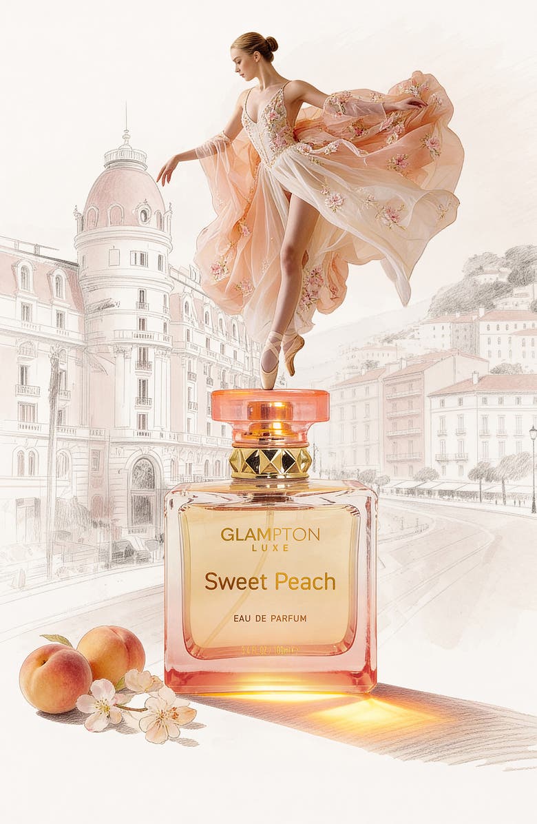 GLAMPTON Sweet Peach Eau de Parfum, Alternate, color, 