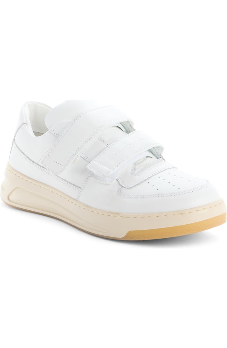 Acne Studios Steffey U Friend Low Top Sneaker, Main, color, Optic White/ Ecru