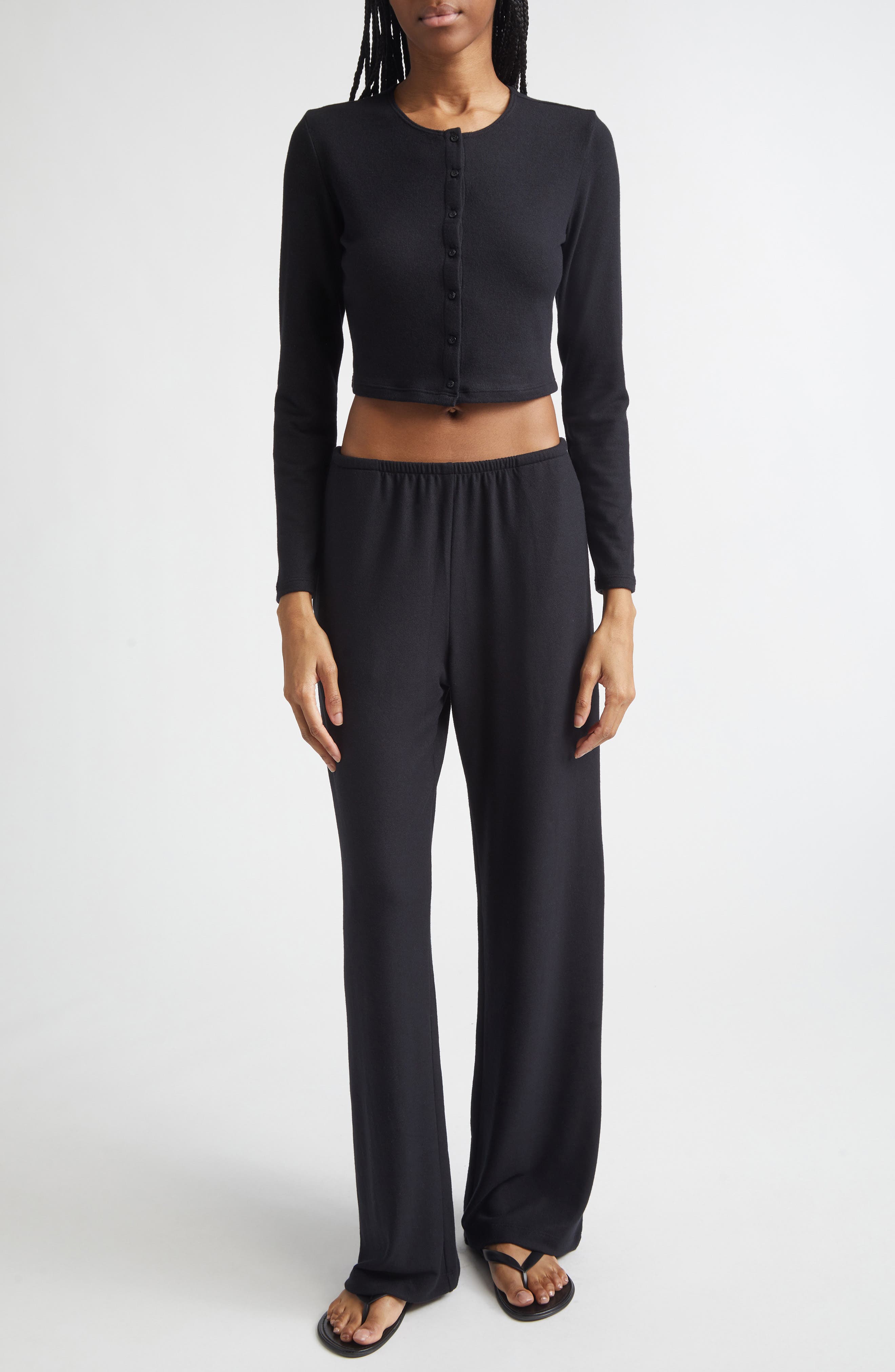 Lauren Knit Wide Leg Pants - image 2