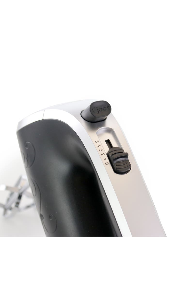 5-Speed 150-Watt Hand Mixer Black w/ Silver Accents, Alternate, color, Black
