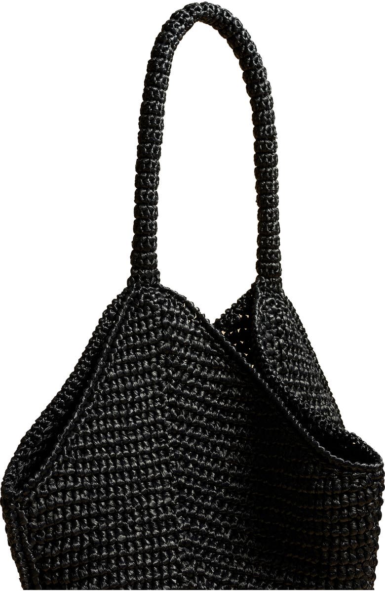 Khaite Medium Lotus Raffia Tote, Alternate, color,