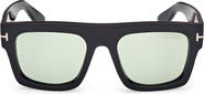 TOM FORD Fausto 53mm Square Sunglasses