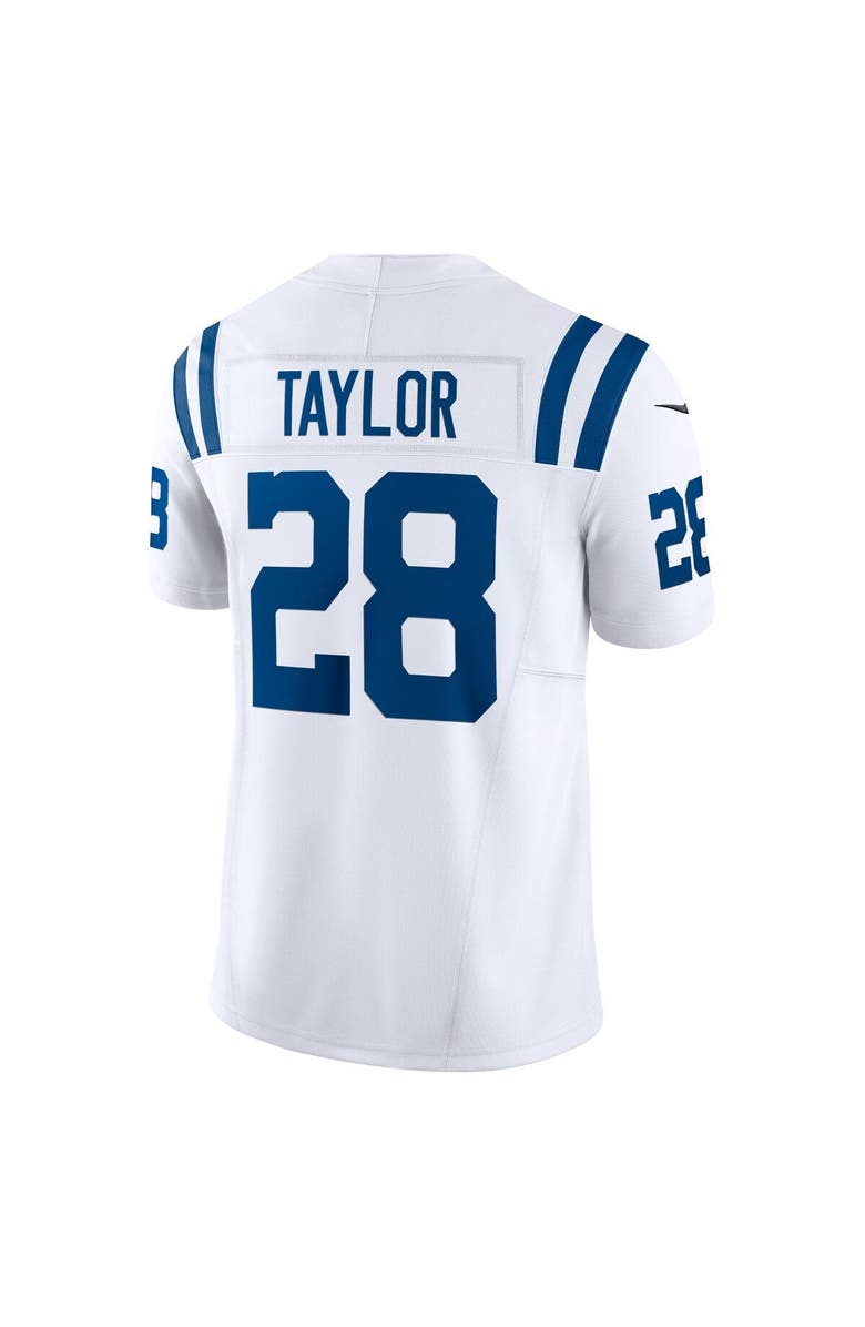 Nike Men's Nike Jonathan Taylor White Indianapolis Colts Vapor F.U.S.E. Limited Jersey, Alternate, color, 