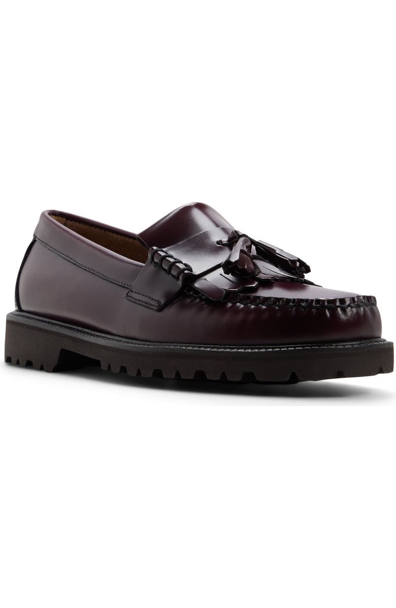 G.H.BASS Layton Leather Penny Loafer, Main, color, Wine