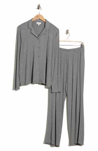 Long Sleeve Rib Pajama Set