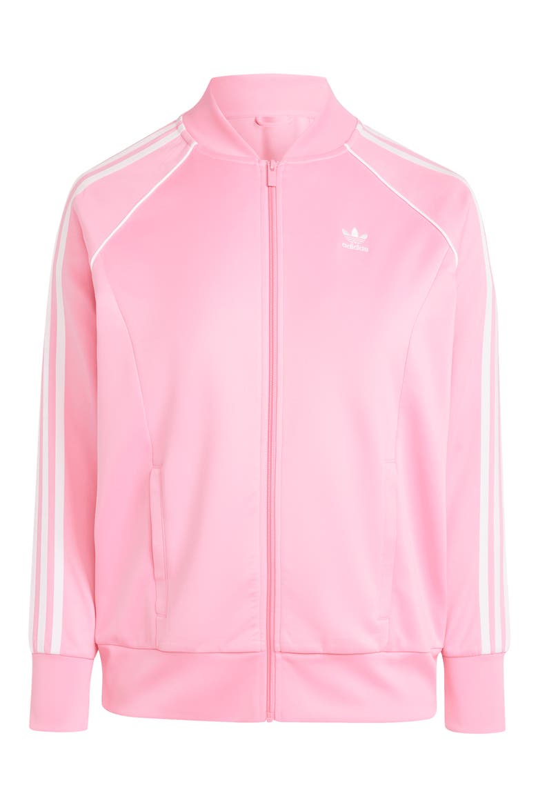 Adicolor Superstar Lifestyle Track Jacket, Alternate, color, BLISS PINK