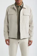 Robert Barakett Croft Textured Shirt Jacket