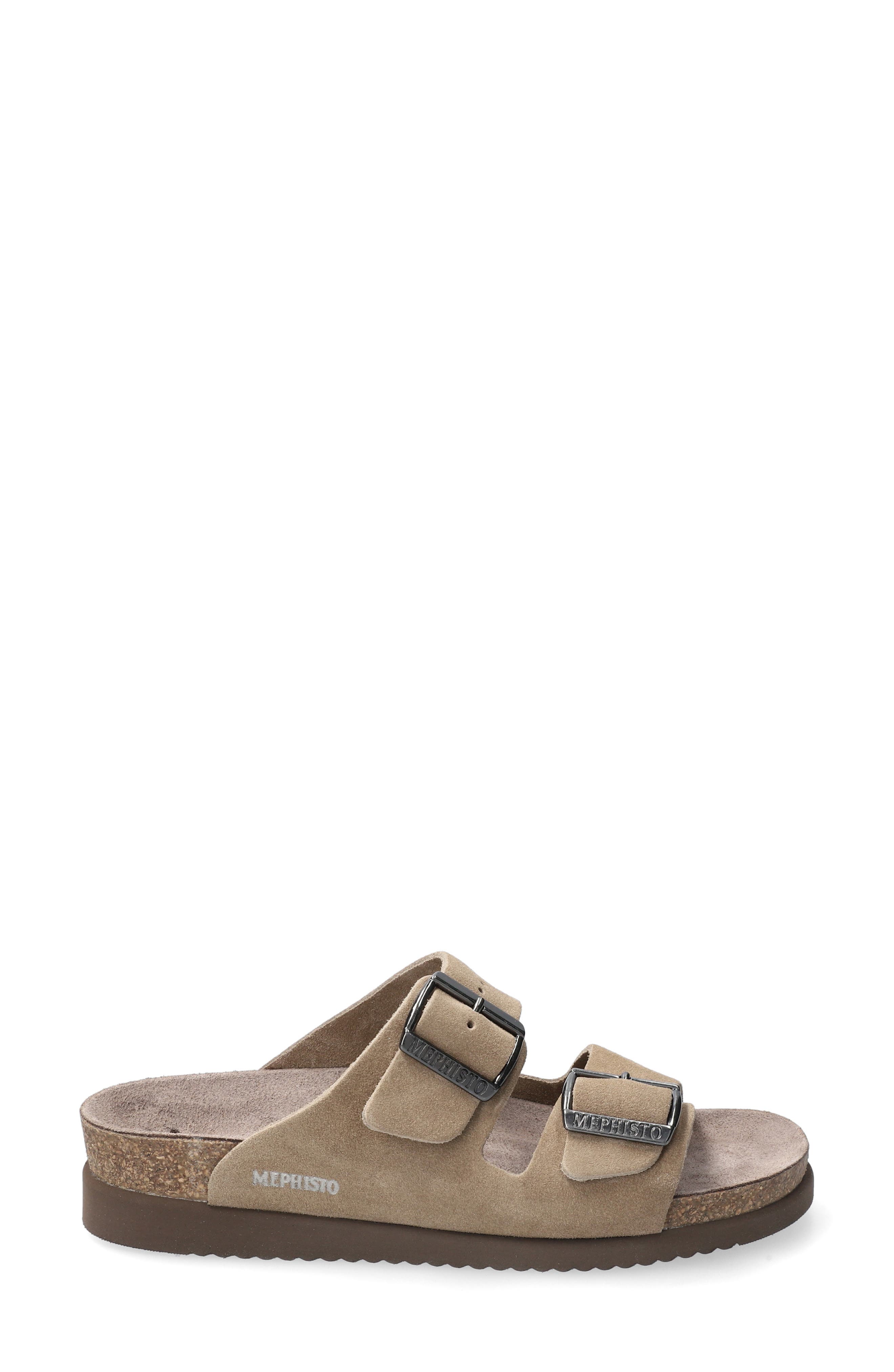 Hester Slide Sandal, Alternate, color, WARM GREY