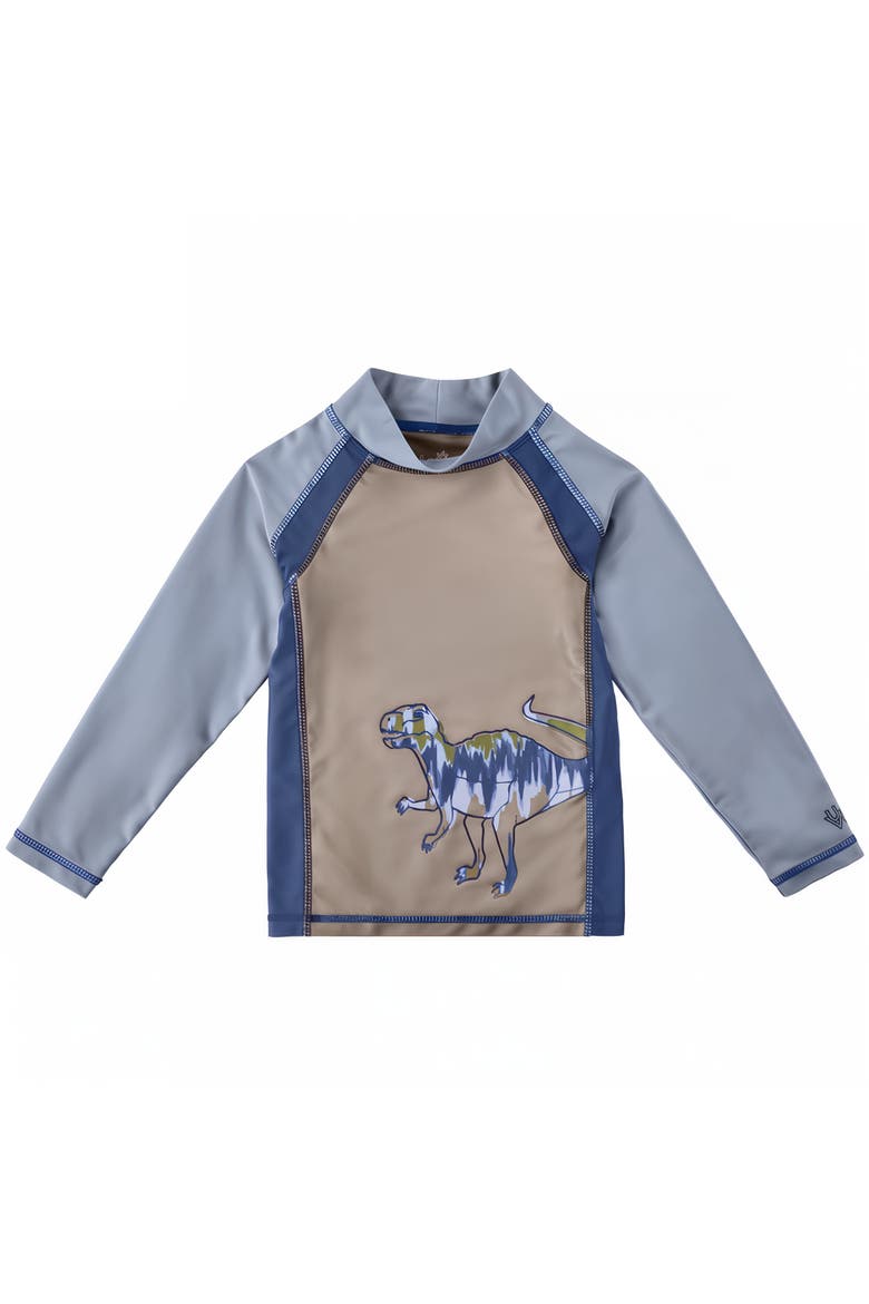 Long Sleeve Active Sun & Swim Shirt, Main, color, Roar Ready